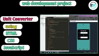 Unit Converter | web development project using html css js  