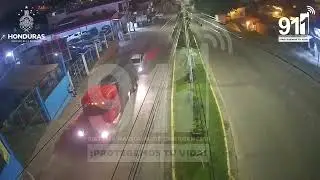 Colisión en bulevar Jorge Bueso Arias Santa Rosa de Copán
