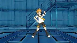 [MMD] Kagamine Len Luka Luka★Night Fever-Mirrored