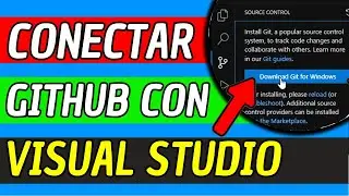 Como Conectar Github Con Visual Studio Code 2026 (Facil Y Rapido)