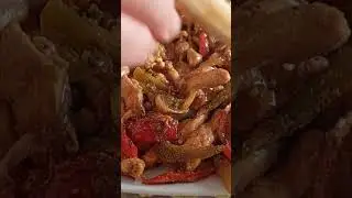 طبق شرائح الدجاج بالخضر اكلة خفيفة ظريفة😋😋😋