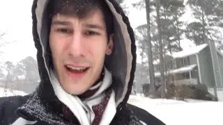 Snowing in Georgia!