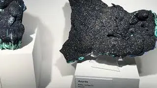 GIANT Azurite Crystals | Harvard Mineralogical Museum