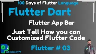 Flutter AppBar: Step-by-Step Custom AppBar Design