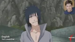 As risadas do Sasuke em diferentes idiomas