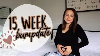 15 WEEK BUMPDATE || Baby #3, Bump shot, Surprise gender again?