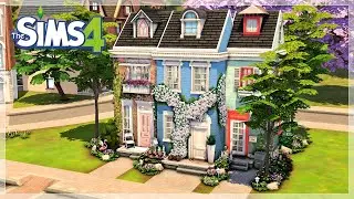 TINY TOWN HOUSES 🏠 | The Sims 4 Speedbuild | No CC