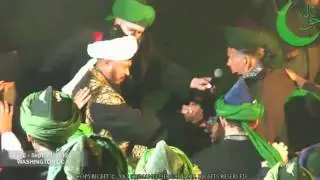 Kızılderili şef Nakşıbendi tarikatına biat ediyor