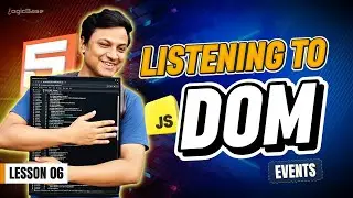 6. Listening to DOM Events - JavaScript Document Object Model