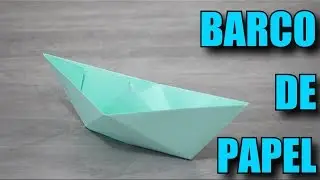 Barco de papel - Origami