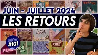[ PENELOPE SHOW #101 ] - Retour critique sur 34 jeux joués !