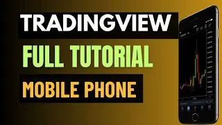 How to use tradingview for trading analysis on mobile phone #trendingview #tradinganalysis