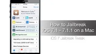 How to Jailbreak iOS 7.1, iOS 7.1.1, iOS 7.1.2 using Pangu - iPhone Hacks