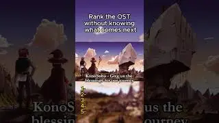 Rank The Anime OST Without Knowing The Next One! #anime #animemusic #parati #shorts #ost