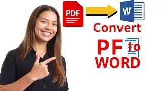 How to Convert PDF to Word Doc for FREE! | Change PDF to Editable Word Document