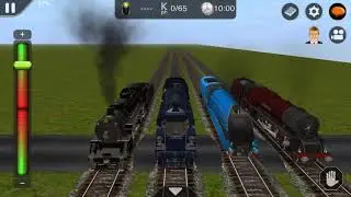 Testing my Trainz race track route