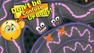 Wormate.io © Lucky worm vs 9,999 unlucky worms | Wormateio hack world not record ✓