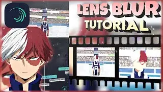 Tutorial Lens Blur like AE | Alight Motion Tutorial