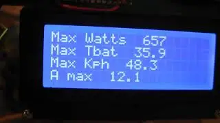 Arduino E-bike computer