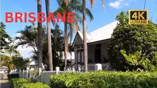 Brisbane, Australia: Walking Petrie Terrace to Milton via Paddington (4K)