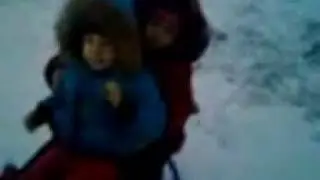 (Третья\3\завершальная часть)Зимнии покатушки Даша,Тёма!