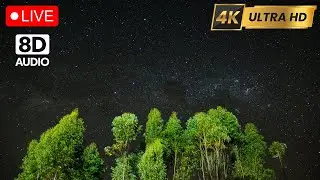 [8D Audio] 3 hours Space Meditation Music, Relax Mind Body,Relaxing Space Ambient Music, Sleep Music