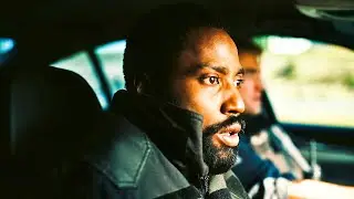 Protagonist and Neil are ambushed by an inverted Sator. Tenet(2020)