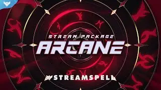 StreamSpell | Arcane Stream Package │ Twitch Overlays for OBS Studio, Streamlabs