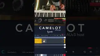 On stage with Camelot Pro and iPad only: Soft Synths!