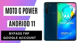 Bypass Google Verification MOTOROLA Moto G Power | Unlock Factory Reset Protection Android 11