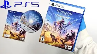 Horizon Zero Dawn Remastered PS5 + Unboxing ASMR [4K]