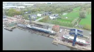 Scheepswerf Bocxe B.V. in delft dronevlucht