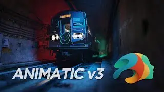 DAZ Subway Tunnel - Animatic v3