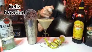 Como preparar el coctel FELIZ NAVIDAD 🎄