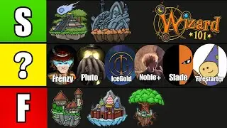 Wizard101 Youtubers Rank EVERY World in 2024!