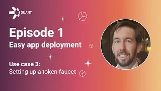 Overledger Showcase – Season 1, Episode 1, Part 3: Setting up a token faucet.