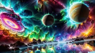 👾AI Manifest: Dark Fantasy Cosmic Fractalization of Trippy Visualizations [4K UHD 60 FPS]😵‍💫