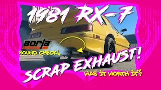 EBay Header and Borla Muffler// 1981 RX7 Was it Worth It?!