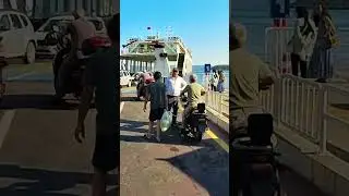 Sever misin Rakının Yanında Patlıcanı ? CF 800 MTÇanakkale yi Feribot ile geçiyoruz #shorts