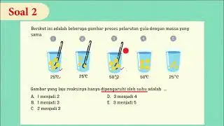 Soal Latihan Faktor-faktor Laju Reaksi
