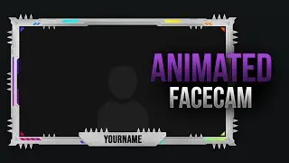 Spikes Facecam (Template Animated | Speed Art + Tutorial) | FREE