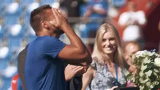 Poslední zápas Milana Baroše