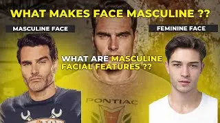 #blackpill What are masculine facial features ?? || what is dimorphic facial features??