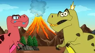 I'm a Dinosaur | T-Rex - The Tyrannosaurus | Dinosaur Cartoon for Children | Kids Shows Club