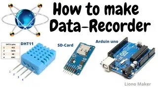 How to make DHT11 Data Recorder with Arduino and SD-Card | Data Recorder Simulation in Proteus
