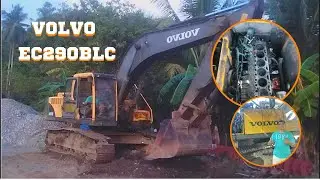 BACKHOE MODEL VOLVO EC290BLC - TROUBLESHOOT ENGINE, HYDRAULIC PUMP, & ELECTRICAL SYSTEM
