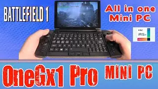 OneGX1 Pro Battlefield 1 on Handheld Mini PC Intel Core i7-1160G7 Intel Iris Xe OneMix 4