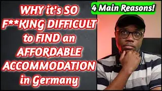 WHY it's SO DIFFICULT to Find AFFORDABLE ACCOMMODATION in Big German Cities 🇩🇪 