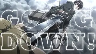 GOING DOWN! - Levi vs Beast Titan