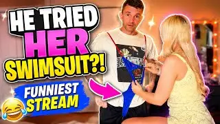 The most funny stream with a Swimsuit try-on‼️